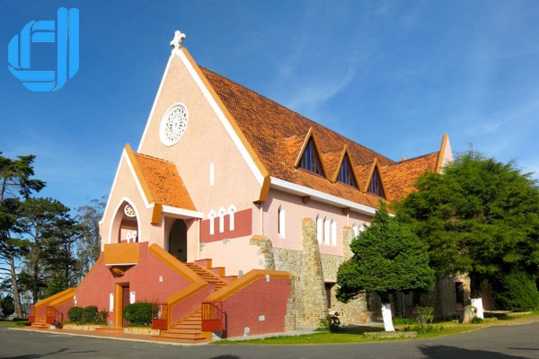 nhà thờ domain de marie du lịch đà lạt