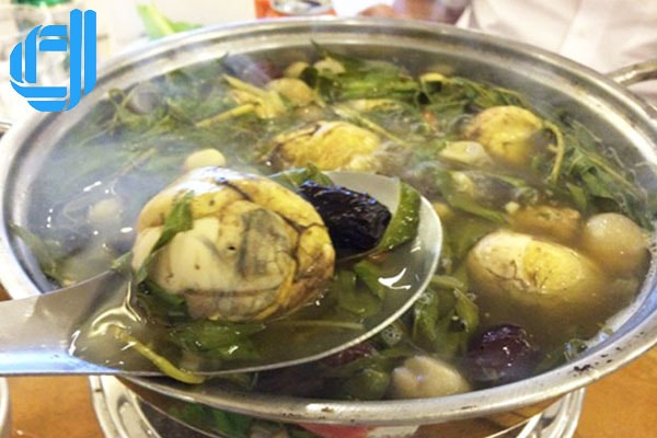 súp trứng vịt lộn đặc sản du lịch phú yên