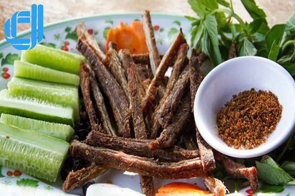 thưởng thức bò một nắng phú yên